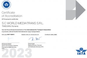 IATA certificate 2023