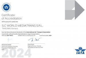 IATA certificate 2024